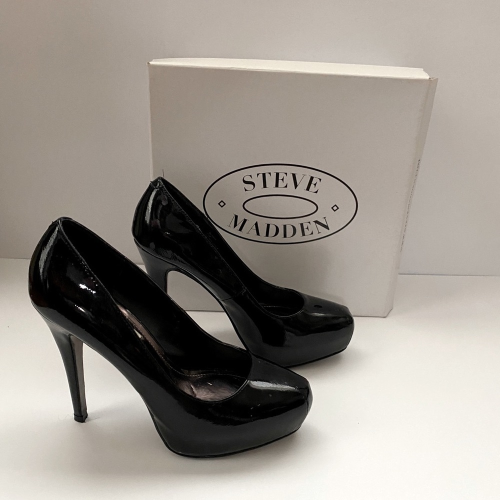 Steve Madden Platform Patent Leather Heels